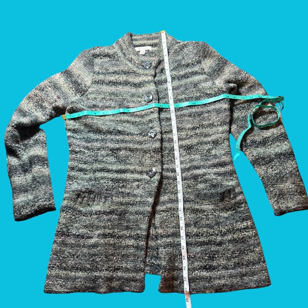 ✨ JM Collection Long Knit Cardigan Coat – Size M✨